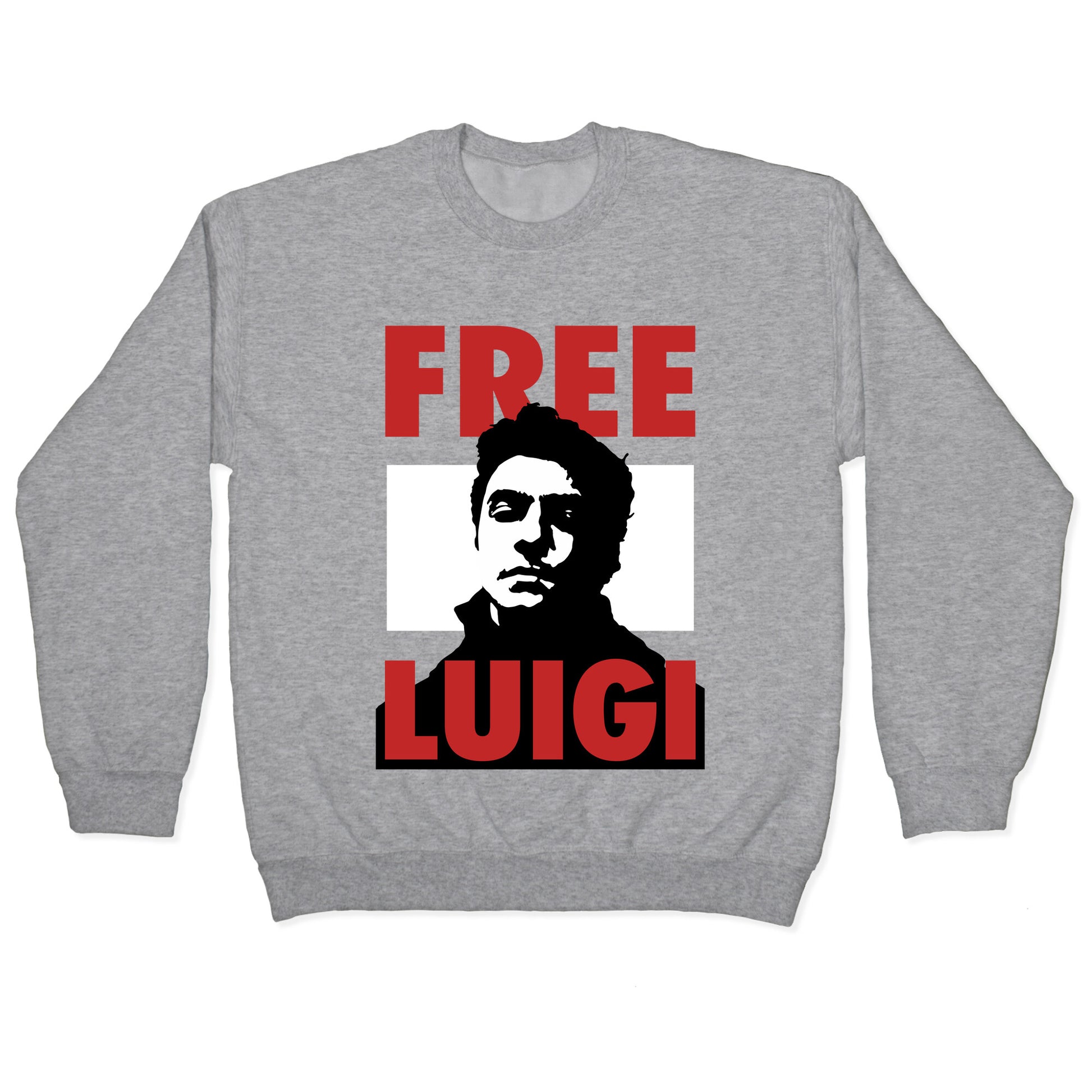 Free Luigi Mangione Crewneck Sweatshirt