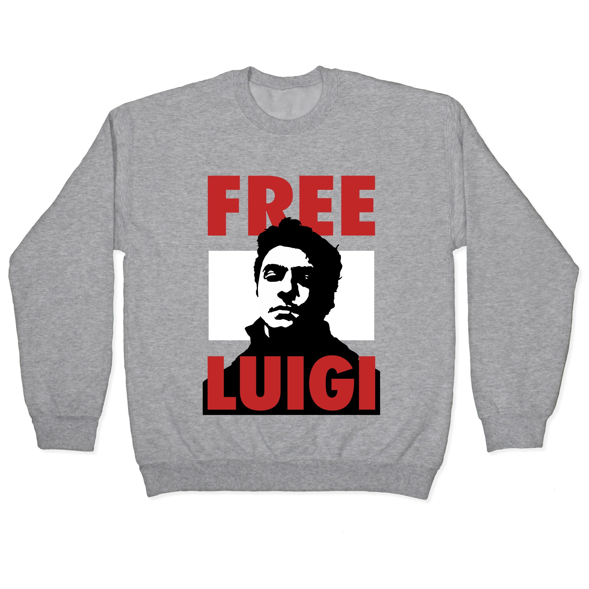 Free Luigi Mangione Crewneck Sweatshirt