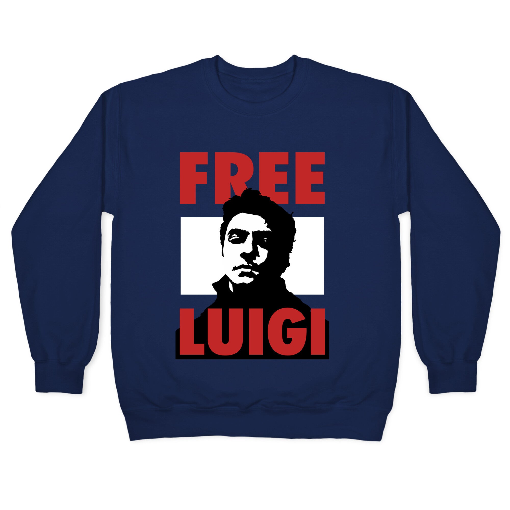 Free Luigi Mangione Crewneck Sweatshirt