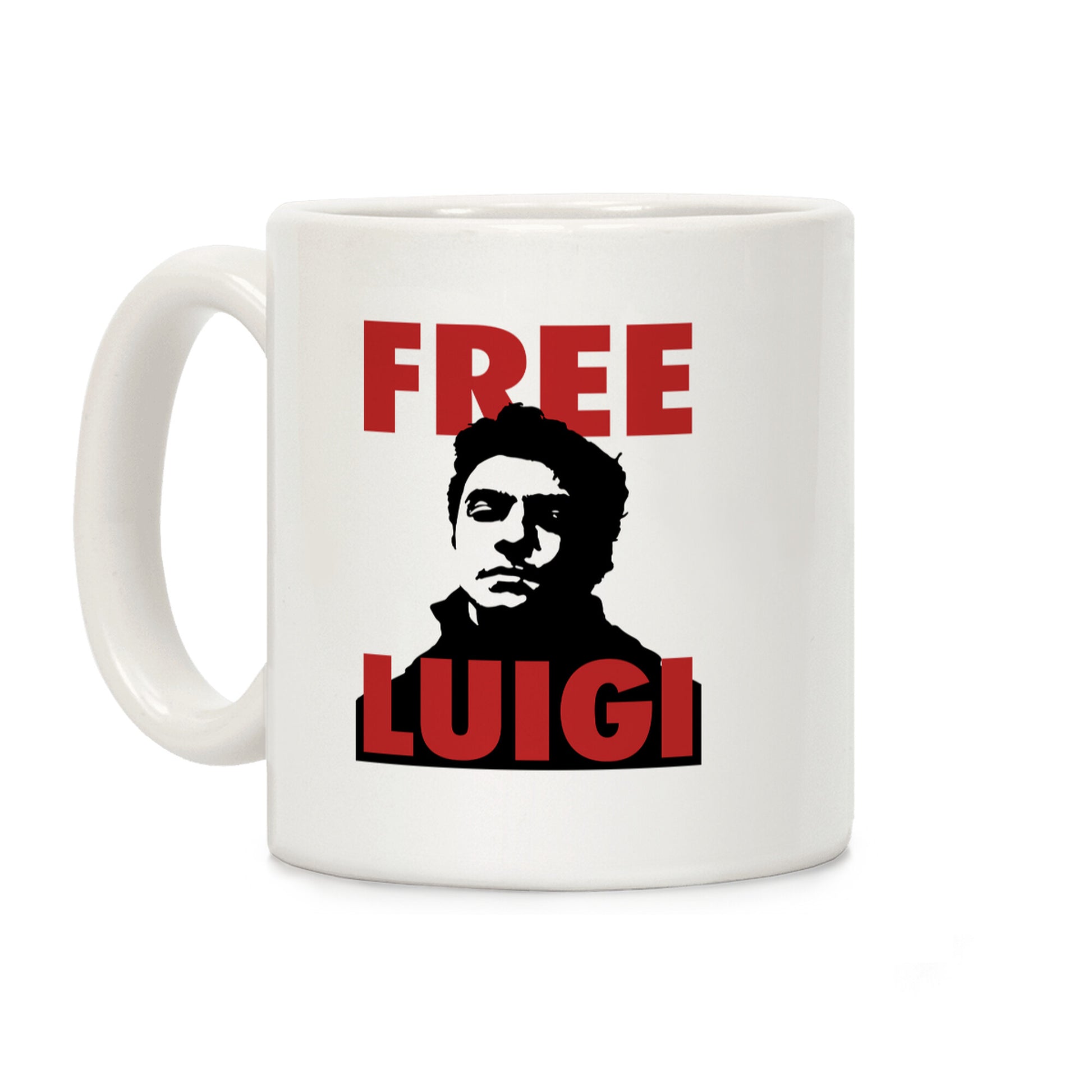 Free Luigi Mangione Coffee Mug