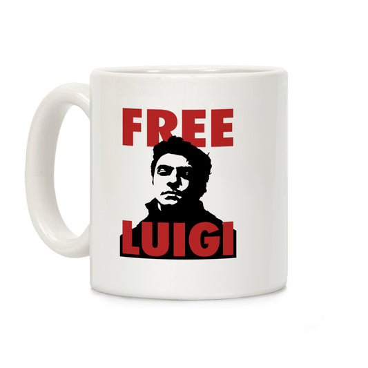Free Luigi Mangione Coffee Mug