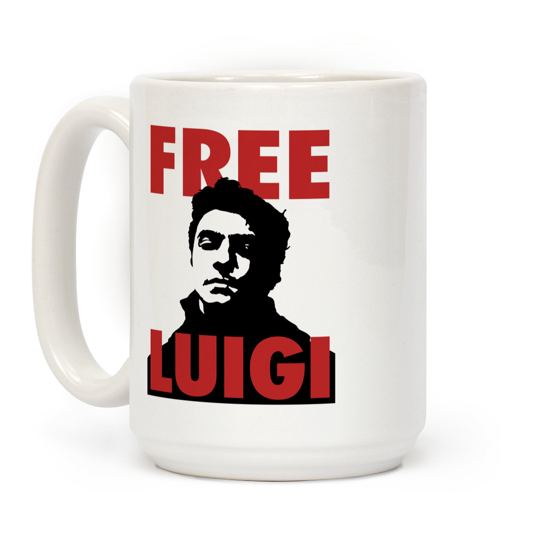 Free Luigi Mangione Coffee Mug