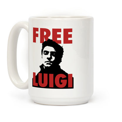 Free Luigi Mangione Coffee Mug