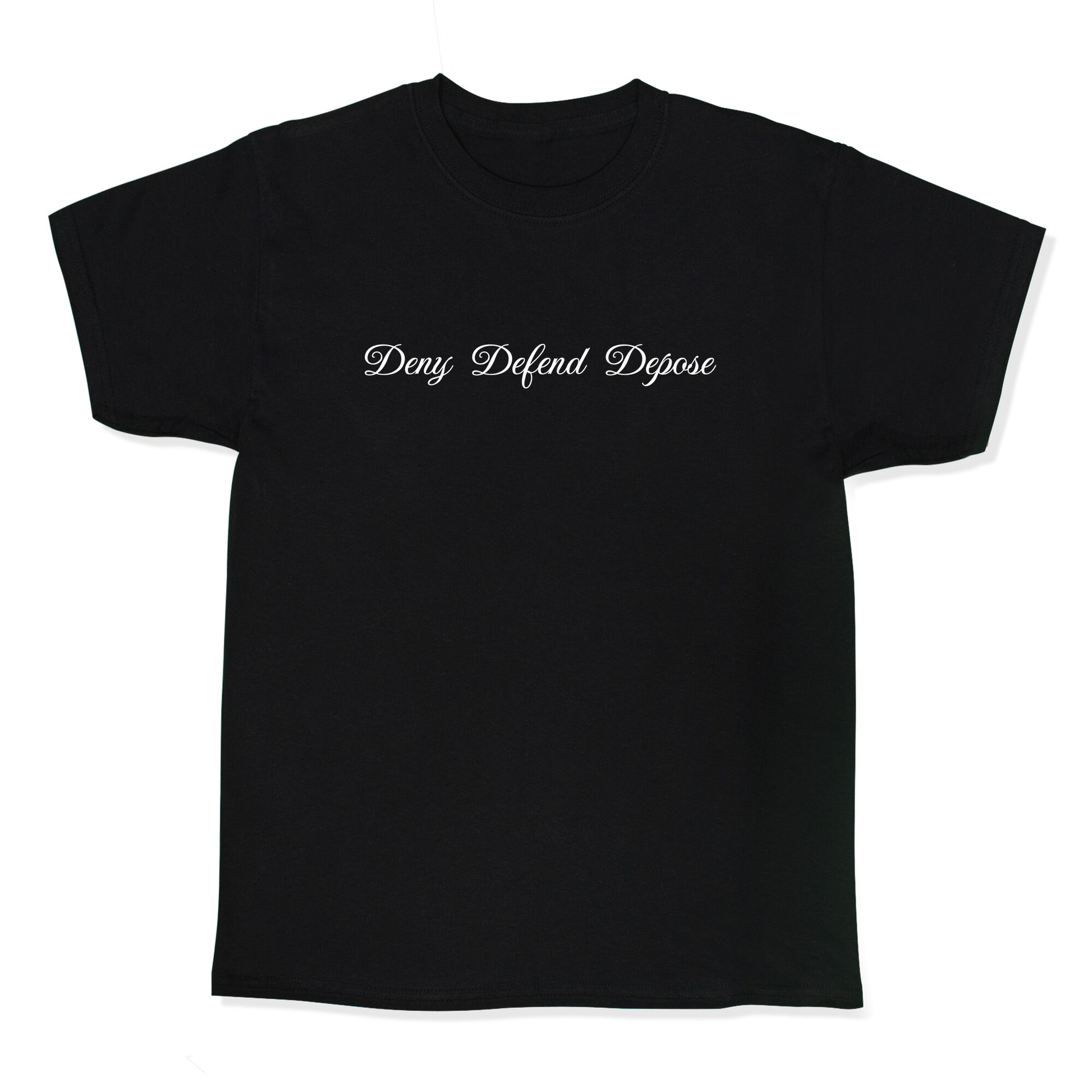 Deny Defend Depose 2 Kids Tee