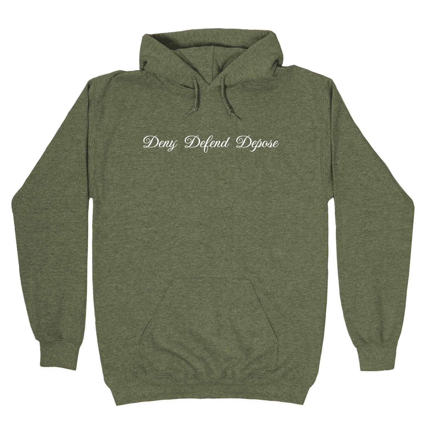 Deny Defend Depose 2 Hoodie