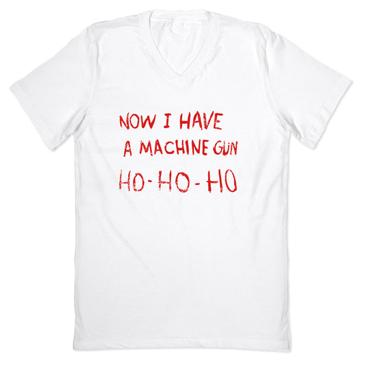 Now I Have a Machine Gun V-Neck