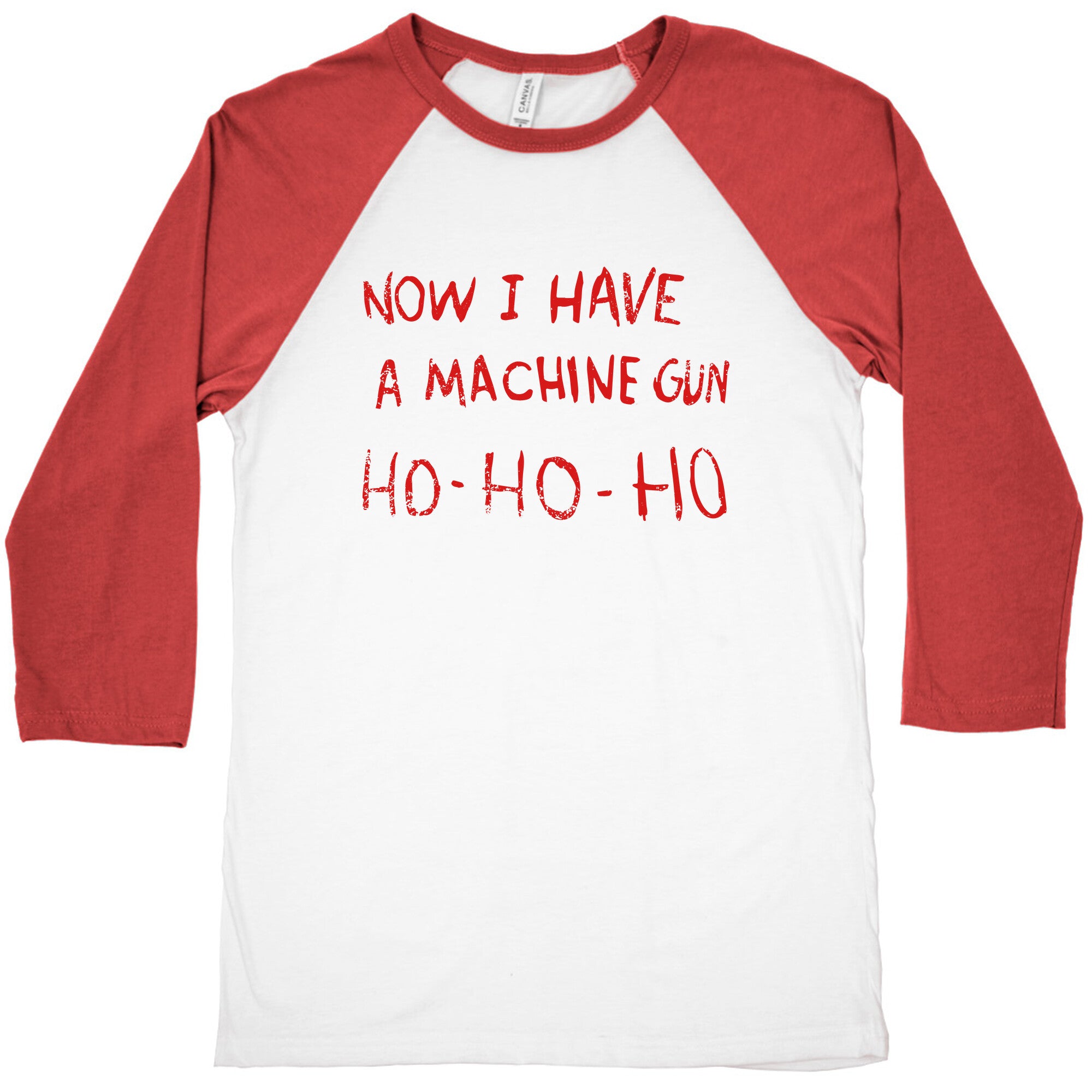 Now I Have a Machine Gun Baseball Tee