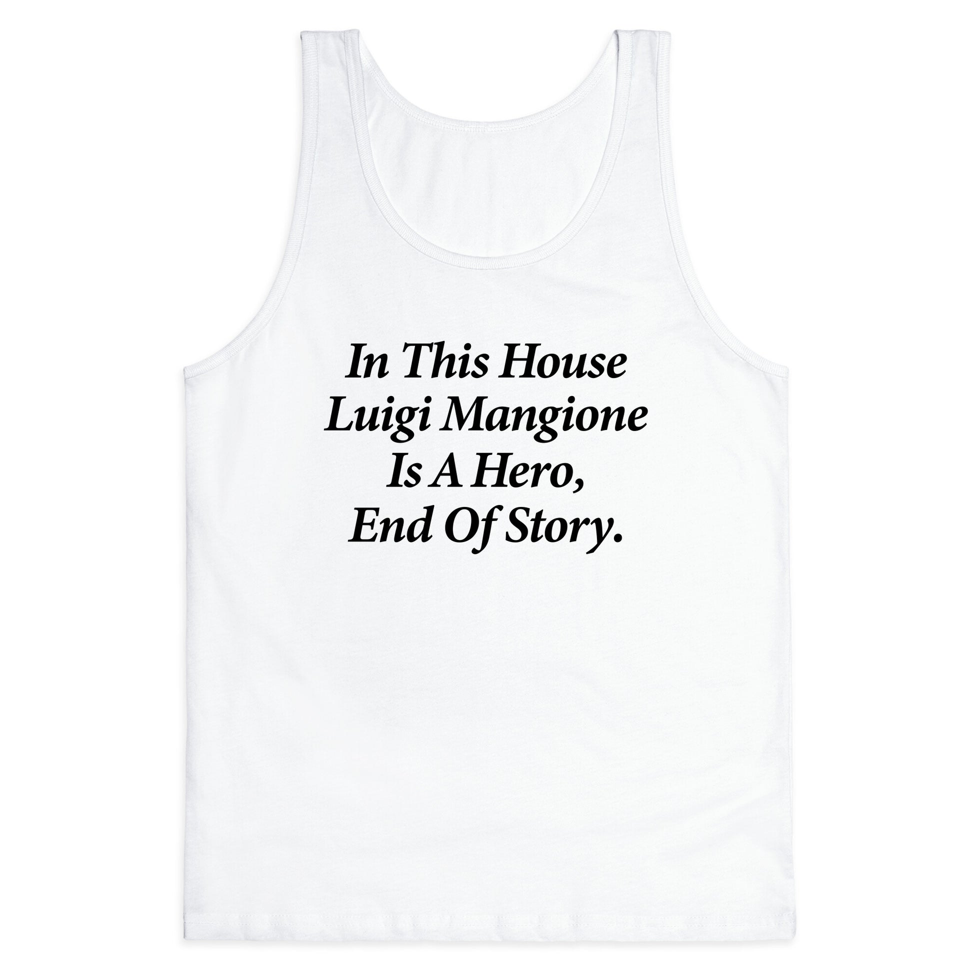 Luigi Is A Hero Tank Top