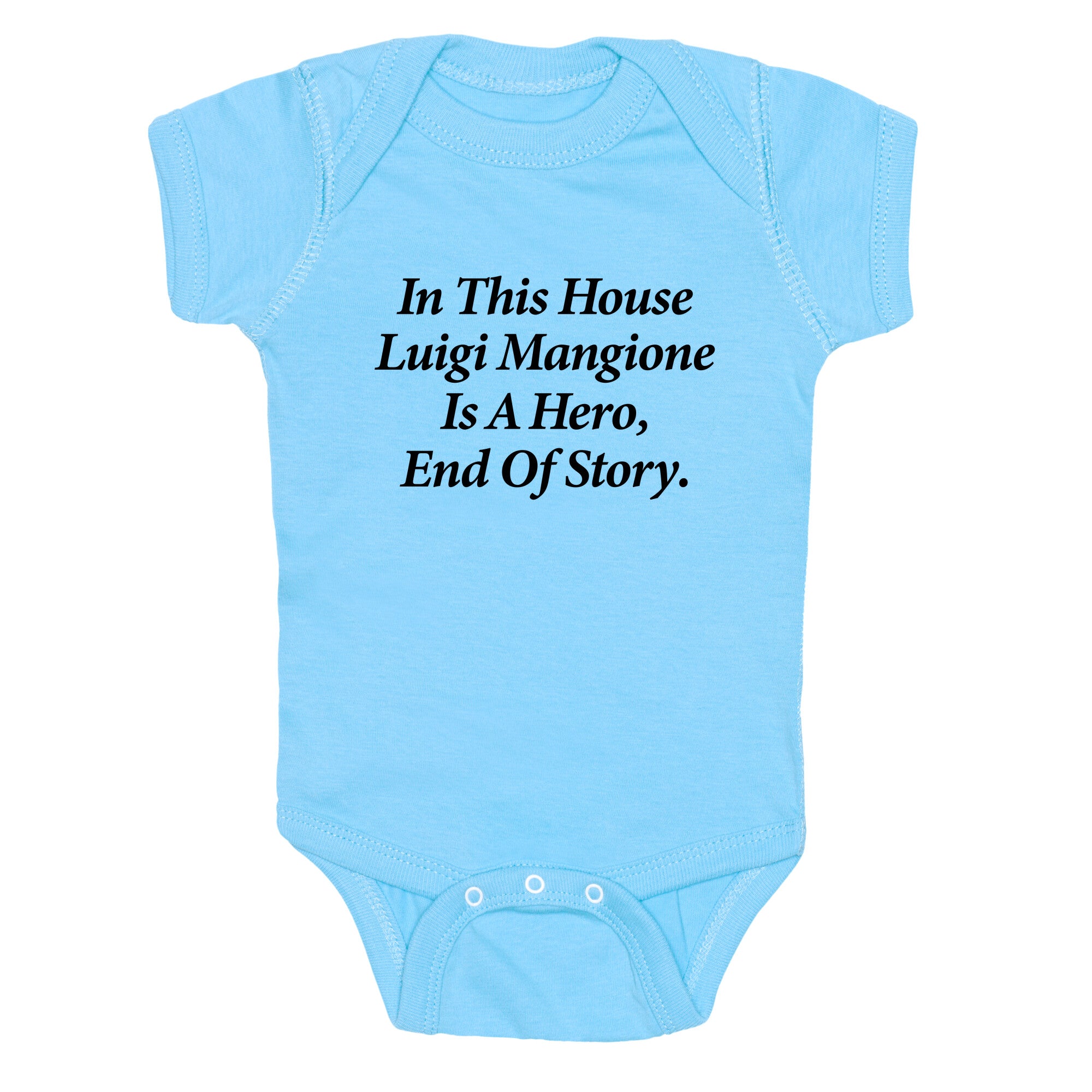 Luigi Is A Hero Baby One-Piece