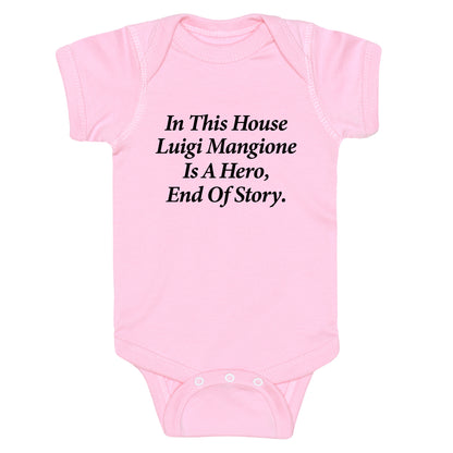 Luigi Is A Hero Baby One-Piece