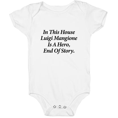 Luigi Is A Hero Baby One-Piece