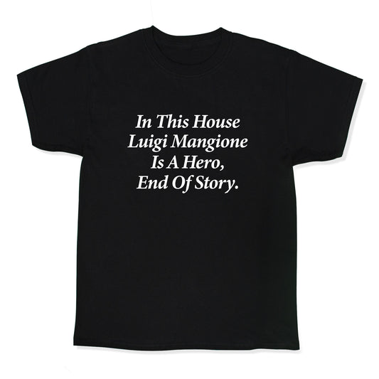 Luigi Is A Hero Kids Tee