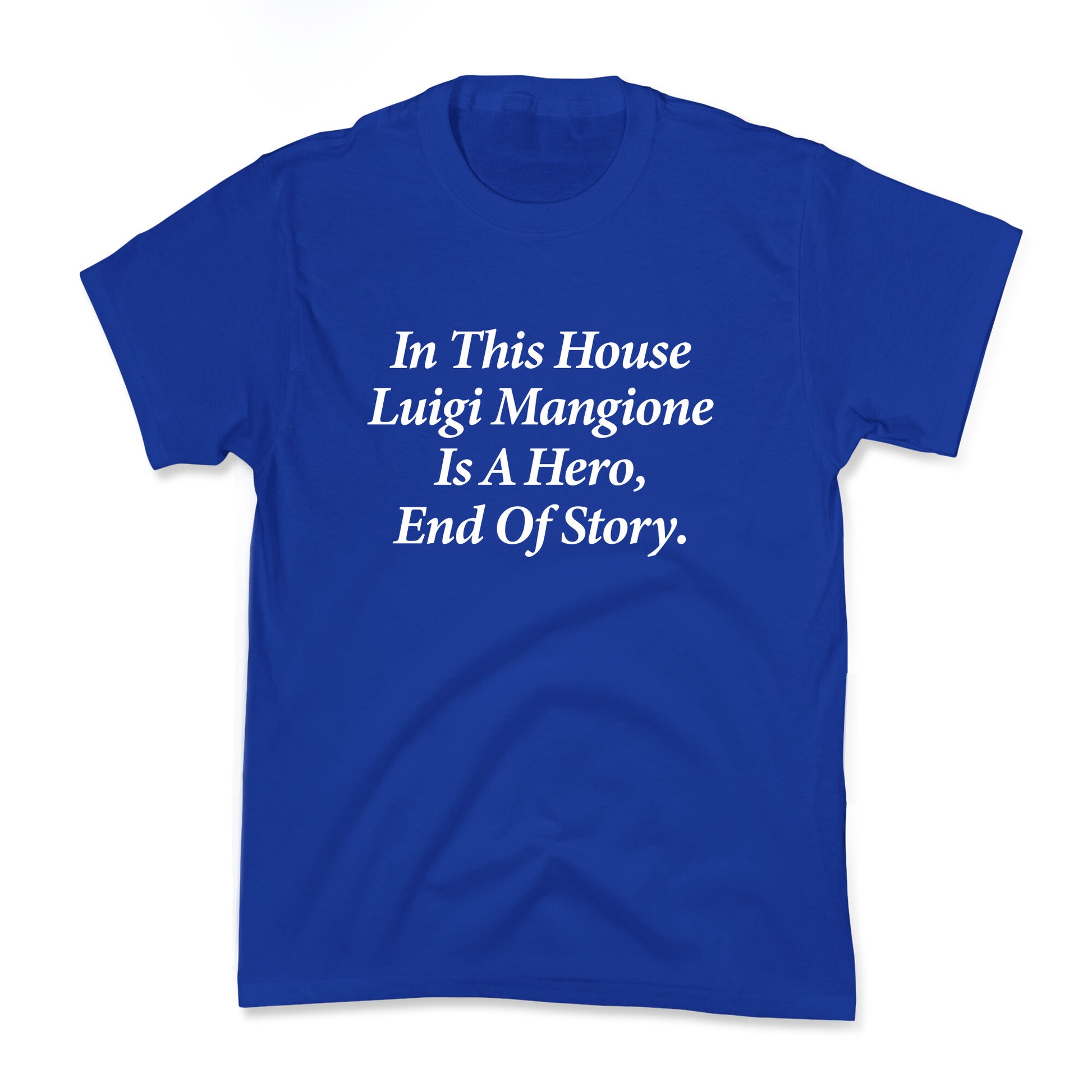 Luigi Is A Hero Kids Tee