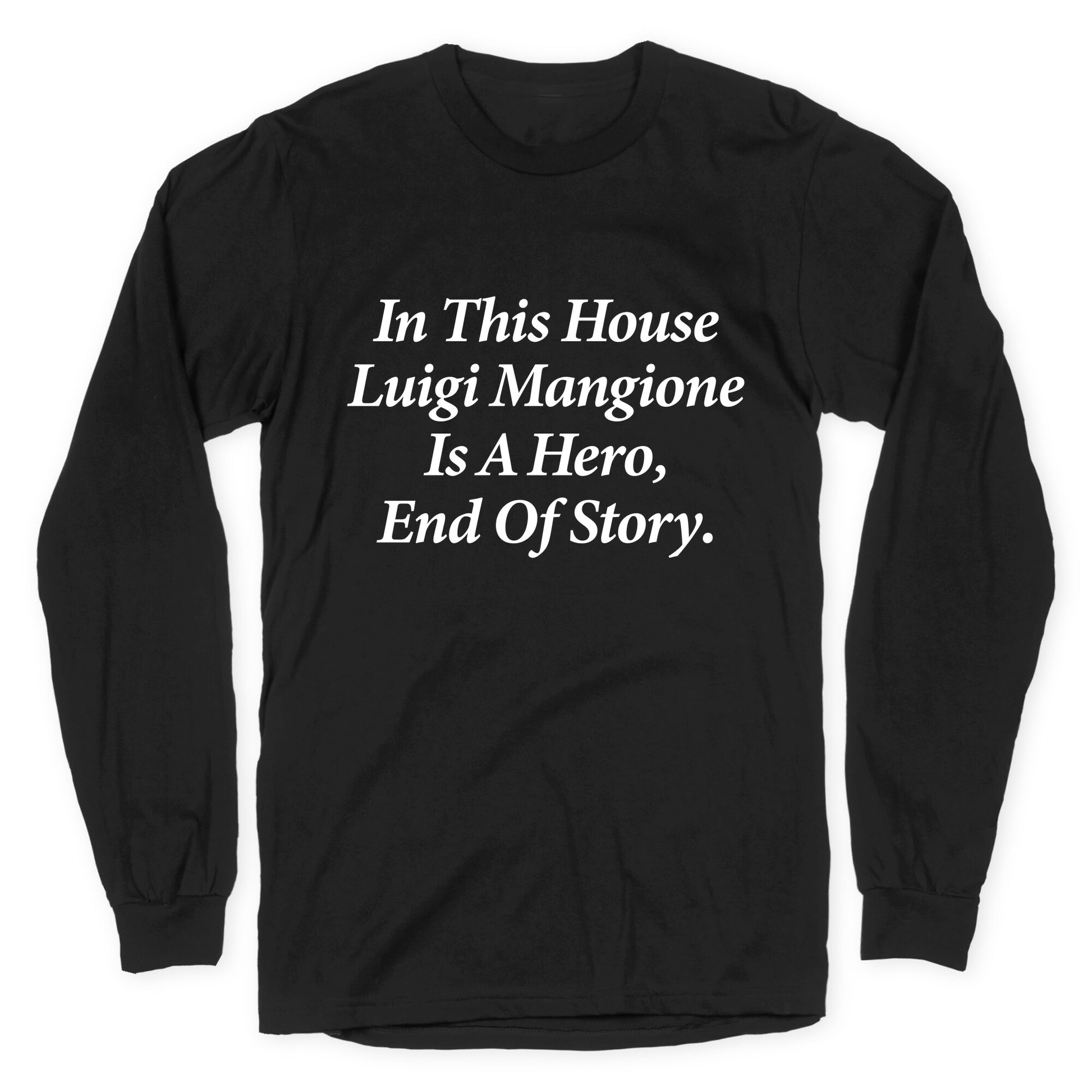 Luigi Is A Hero Longsleeve Tee