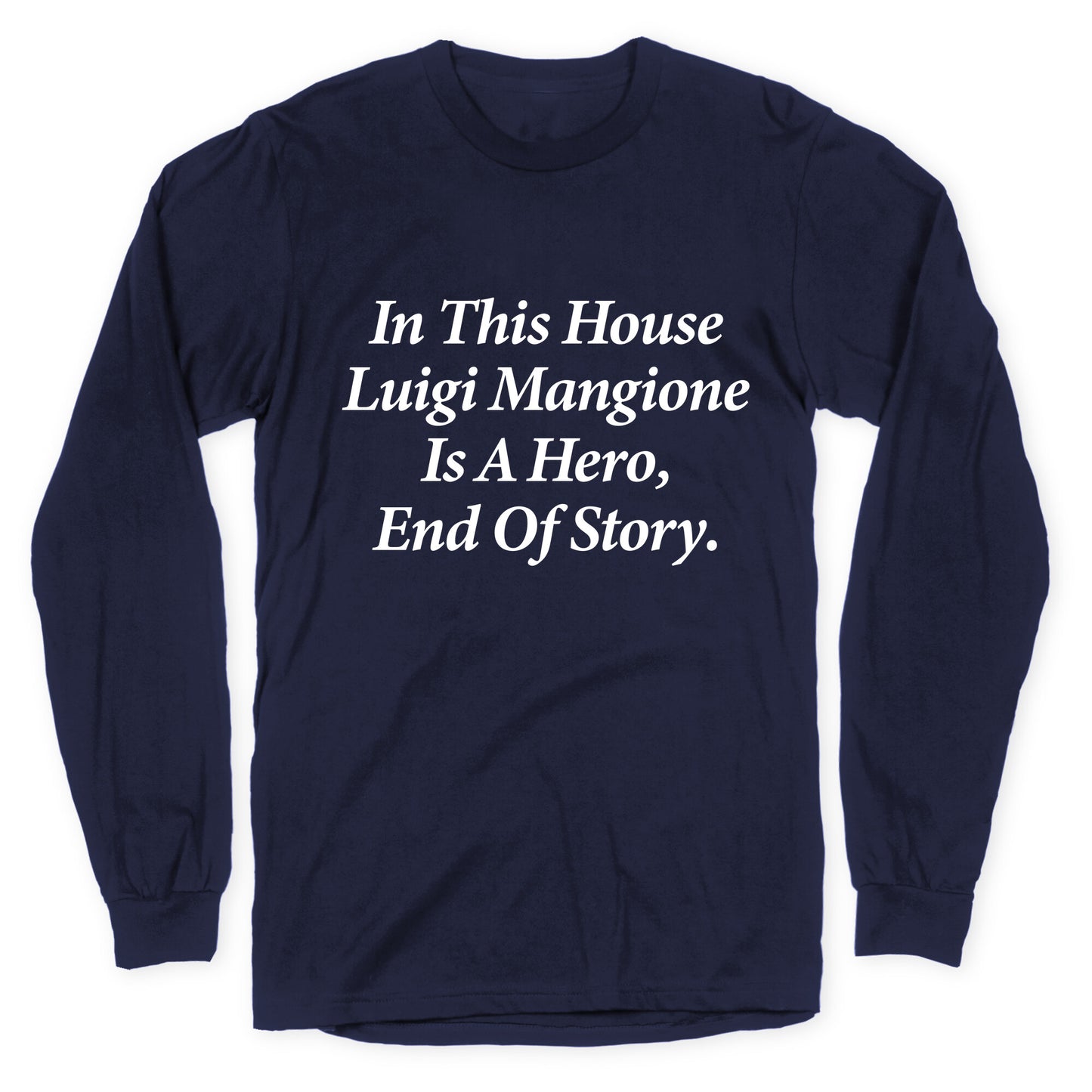 Luigi Is A Hero Longsleeve Tee
