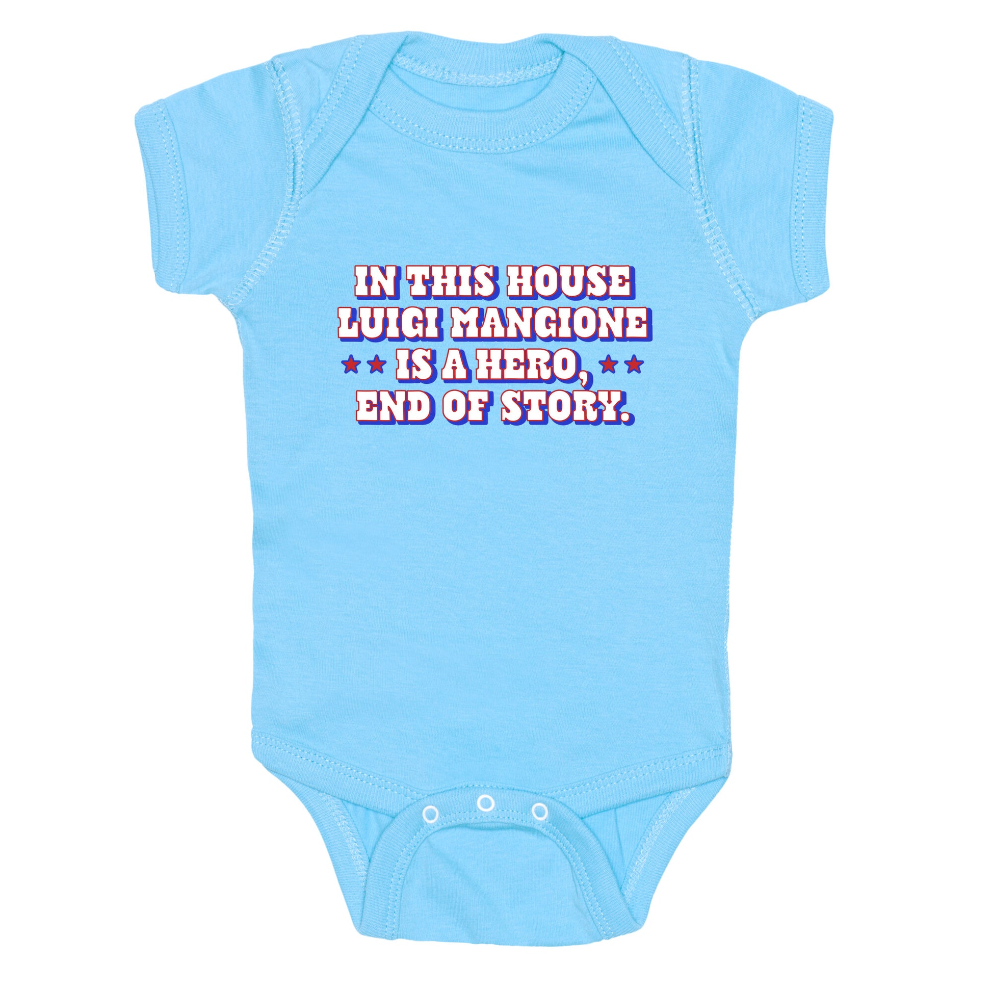 In This House Luigi Is A Hero Baby One-Piece