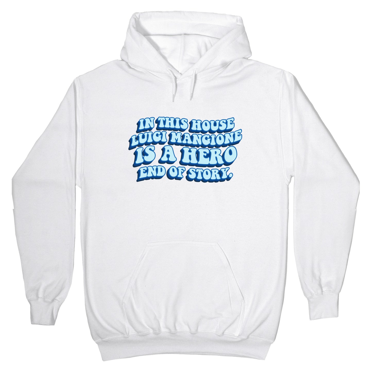 In This House Luigi Is A Hero End of Story Hoodie