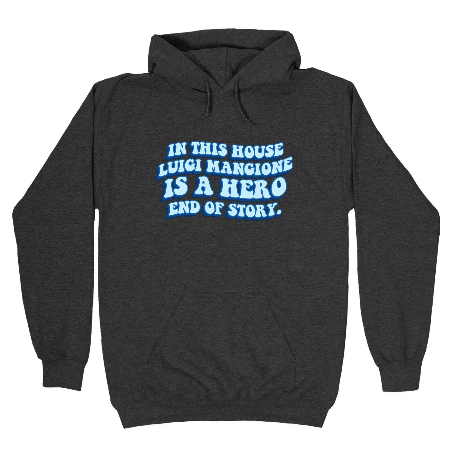 In This House Luigi Is A Hero End of Story Hoodie