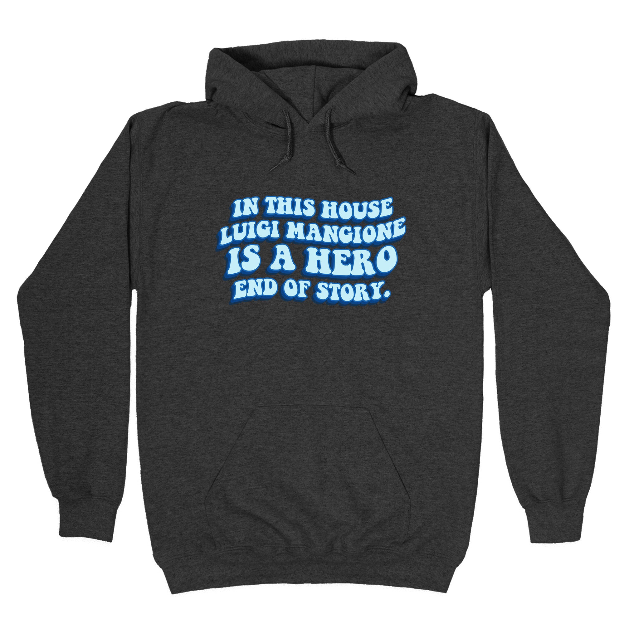 In This House Luigi Is A Hero End of Story Hoodie