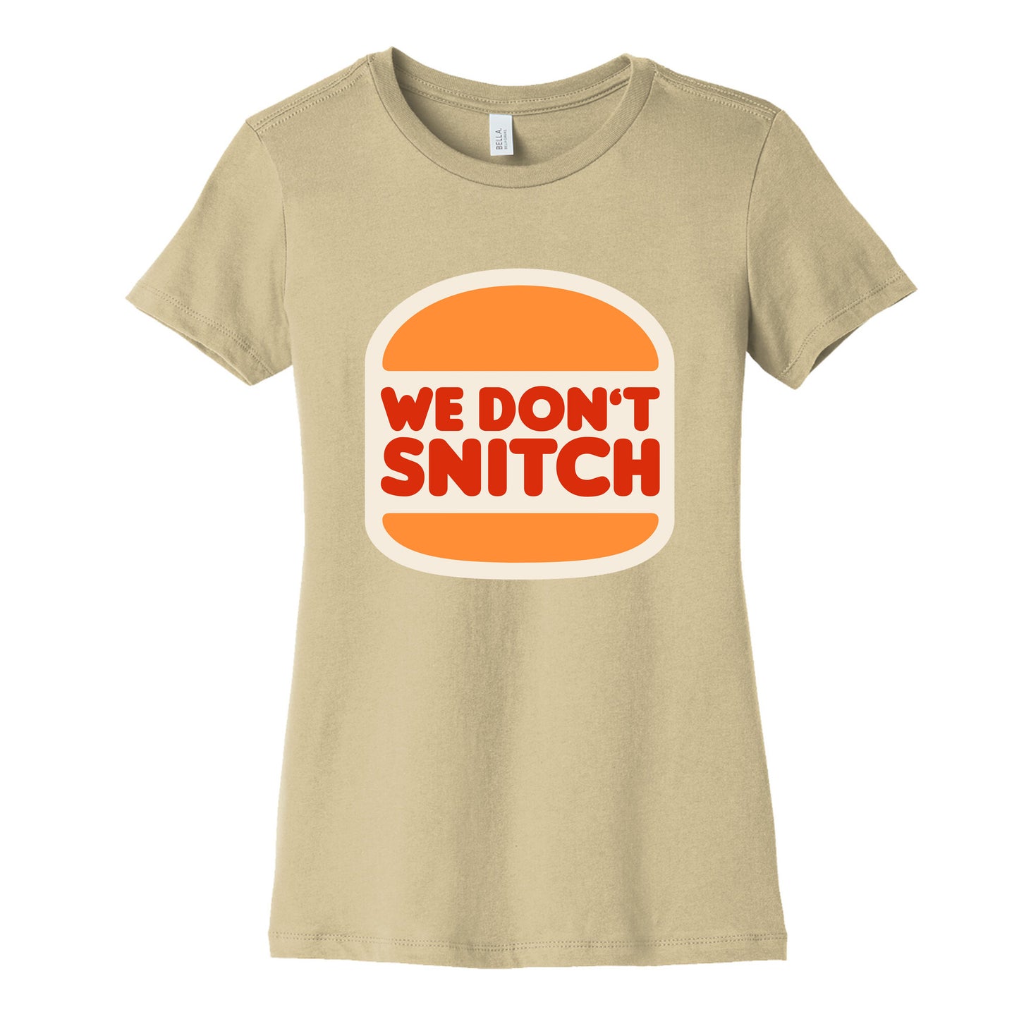 BK We Dont Snitch Luigi Mangione Womens Cotton Tee