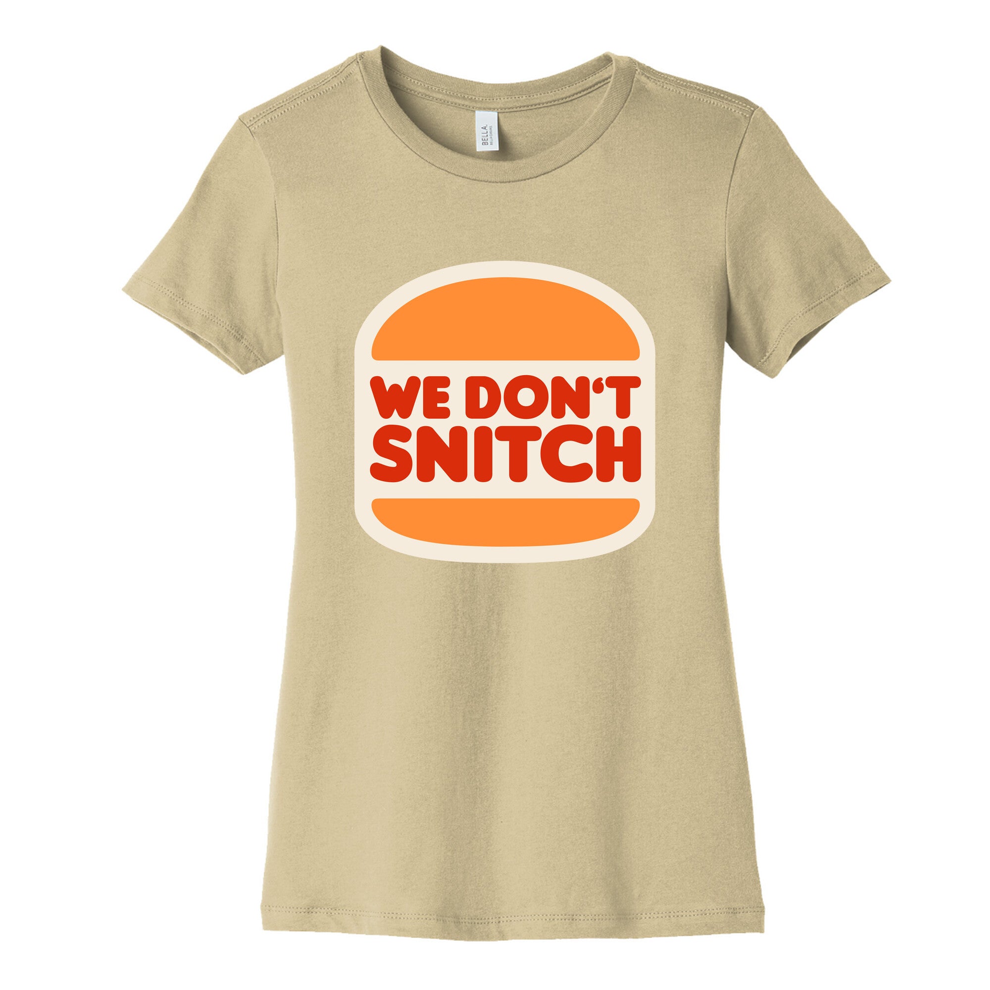 BK We Dont Snitch Luigi Mangione Womens Cotton Tee