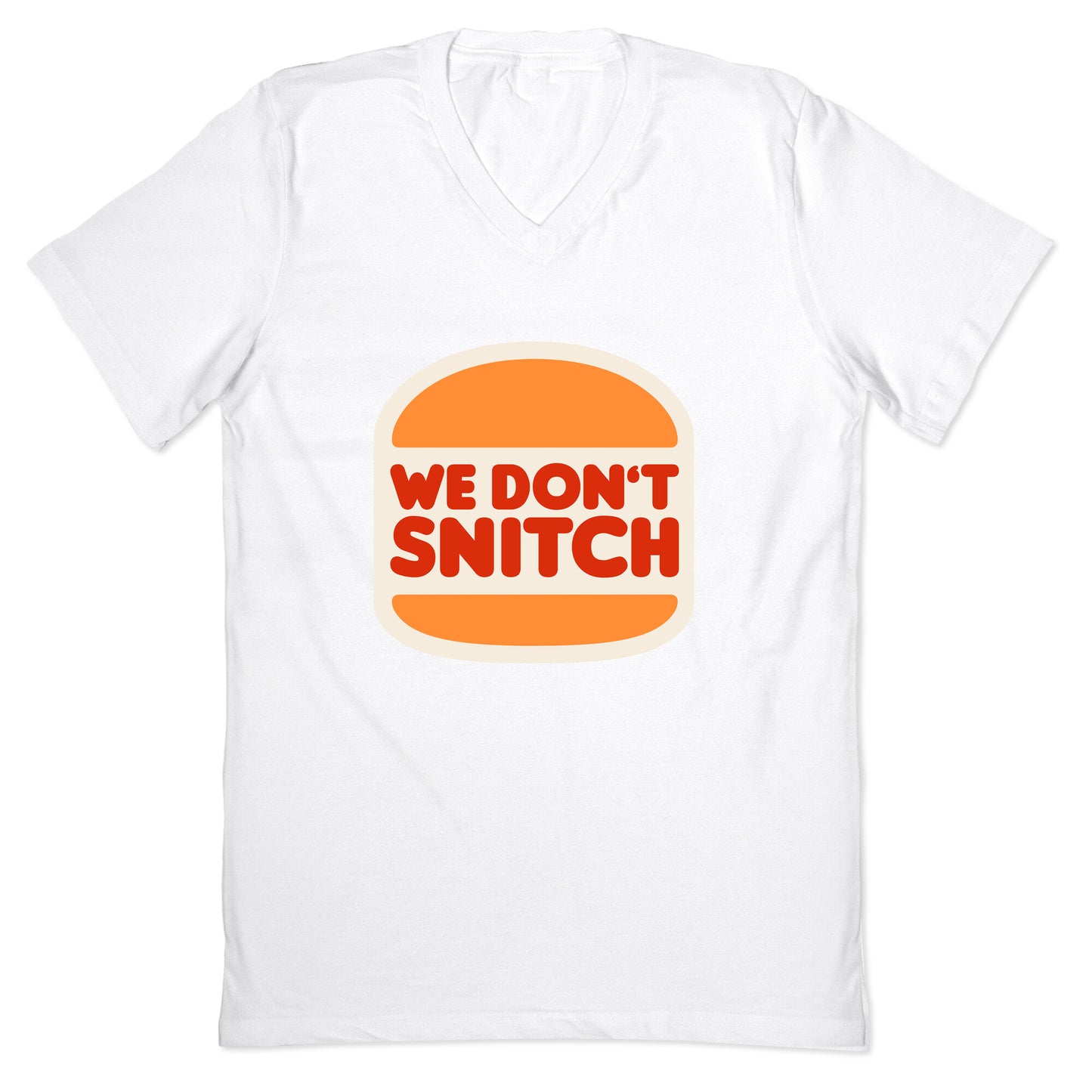 BK We Dont Snitch Luigi Mangione V-Neck