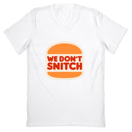 BK We Dont Snitch Luigi Mangione V-Neck