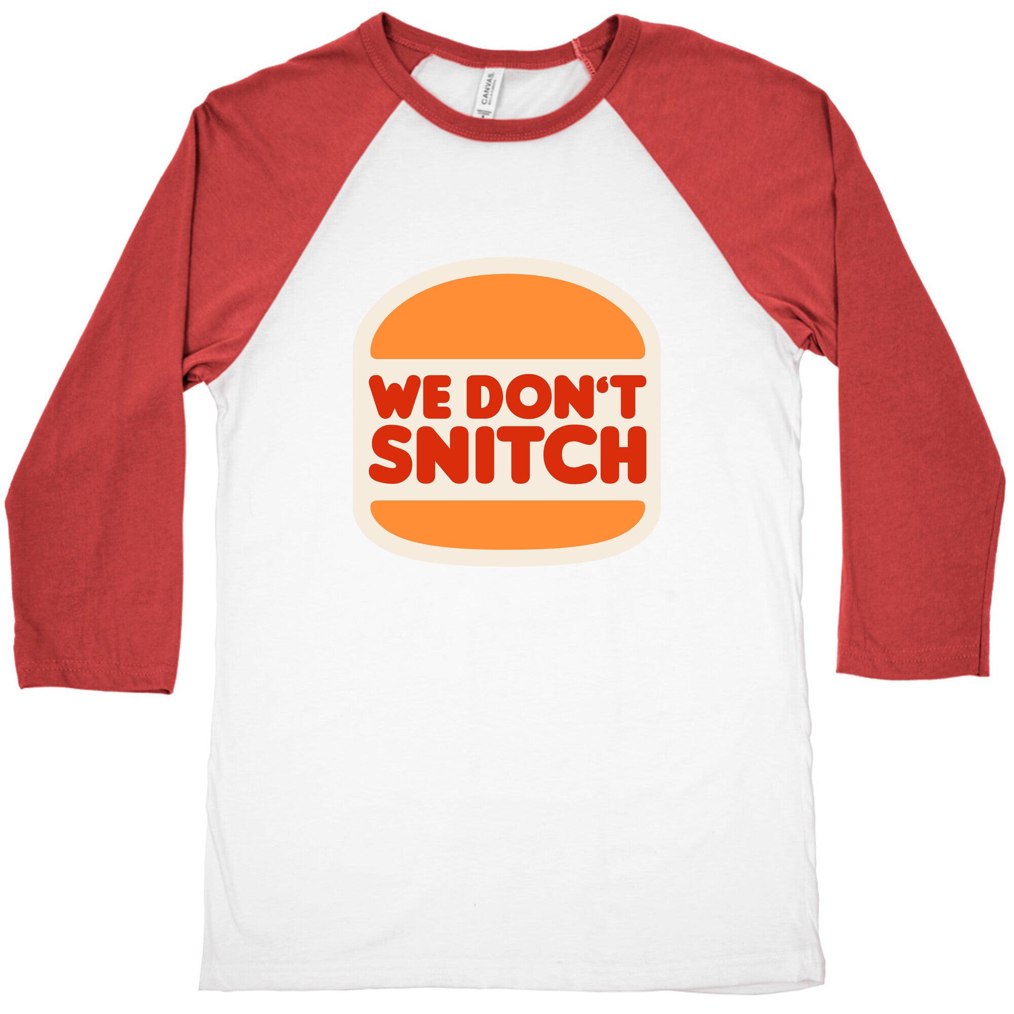 BK We Dont Snitch Luigi Mangione Baseball Tee