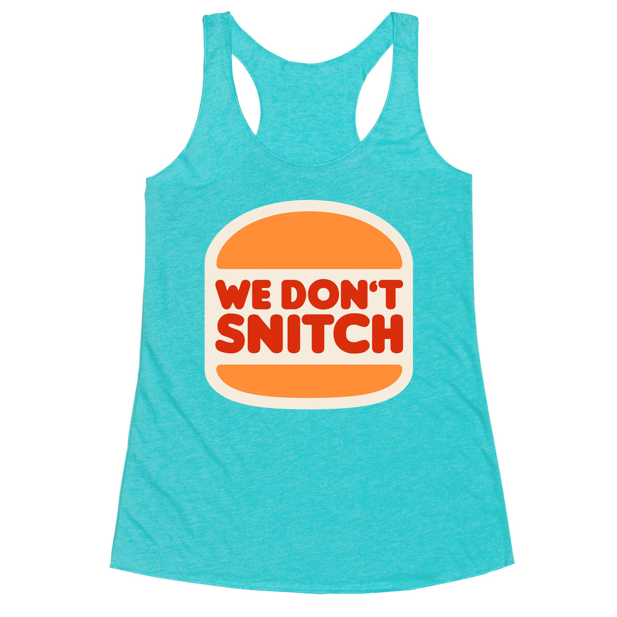 BK We Dont Snitch Luigi Mangione Racerback Tank