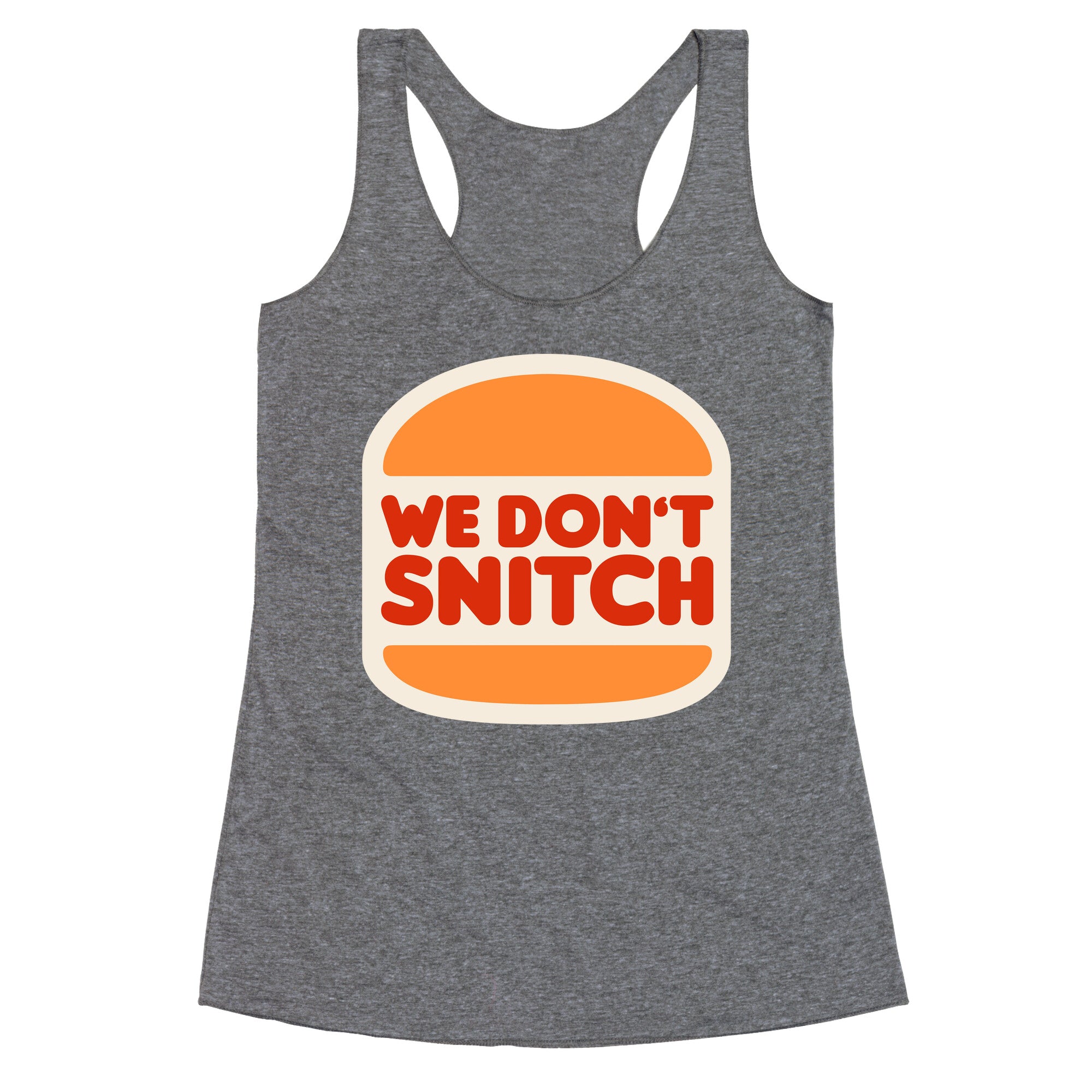 BK We Dont Snitch Luigi Mangione Racerback Tank