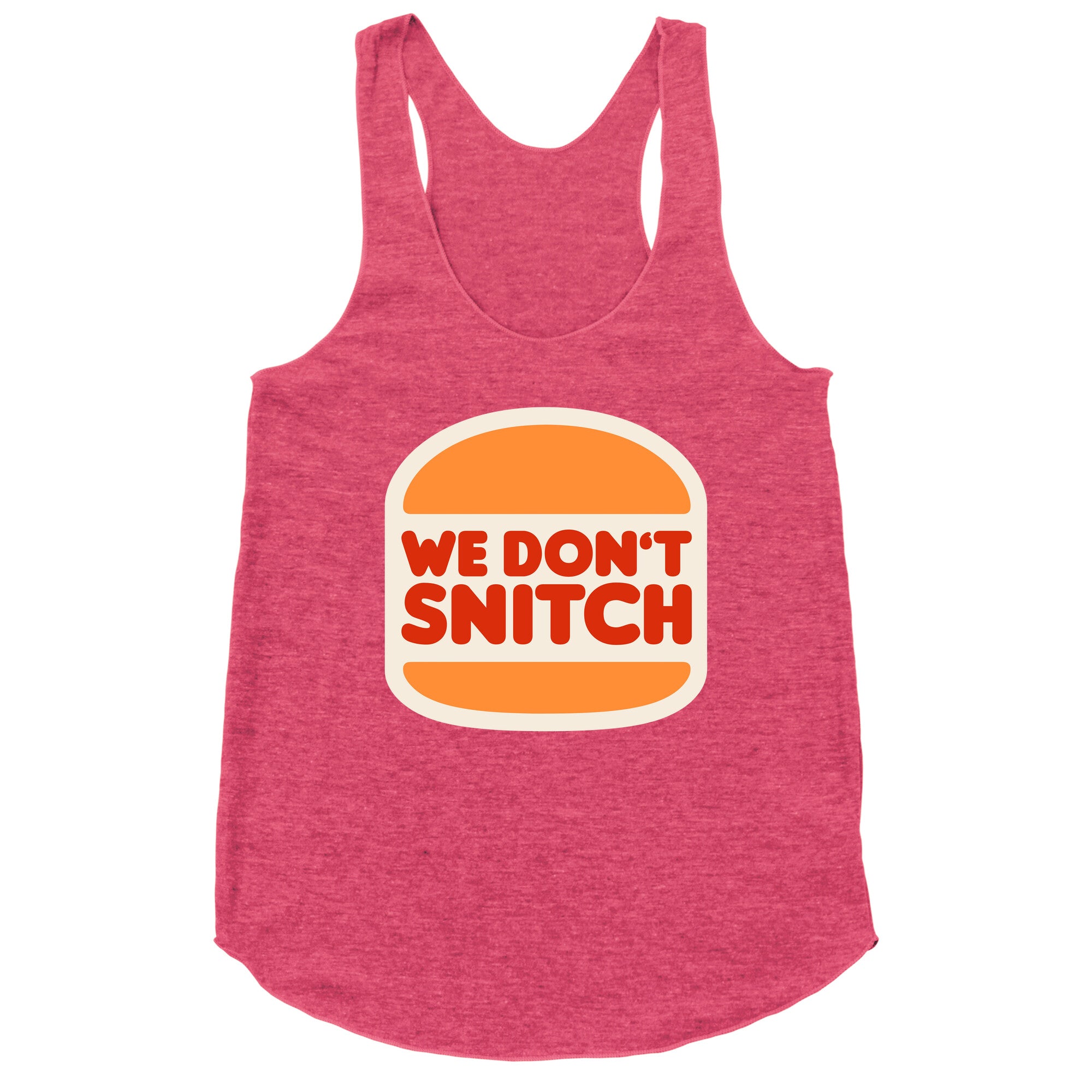 BK We Dont Snitch Luigi Mangione Racerback Tank