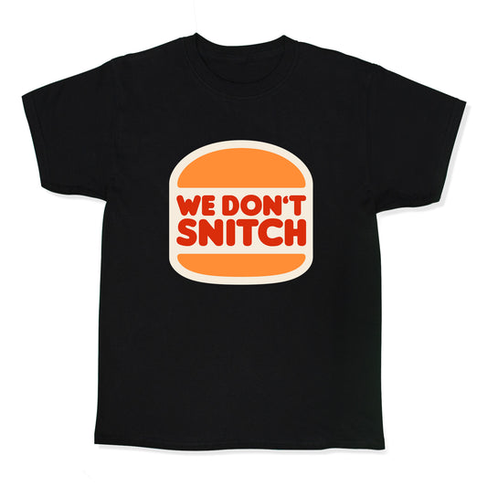 BK We Dont Snitch Luigi Mangione Kids Tee