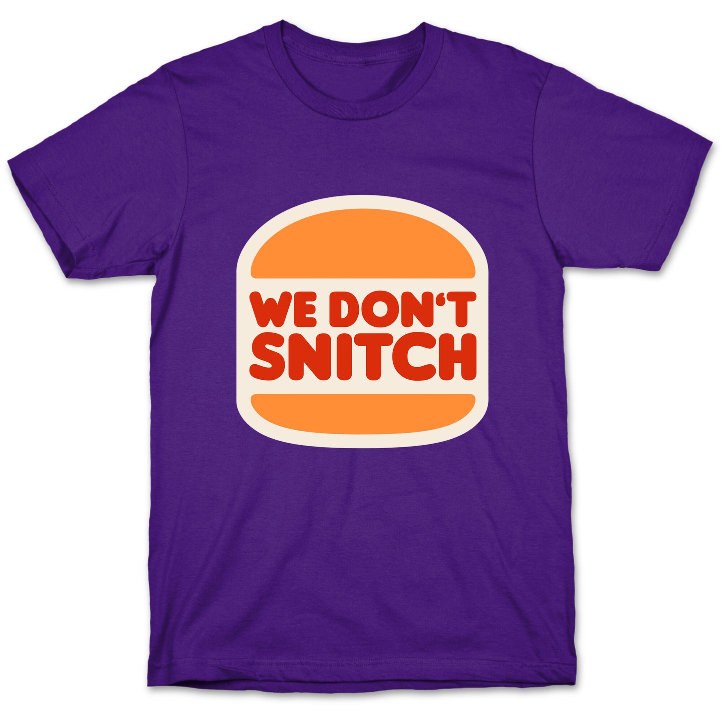 BK We Dont Snitch Luigi Mangione T-Shirt