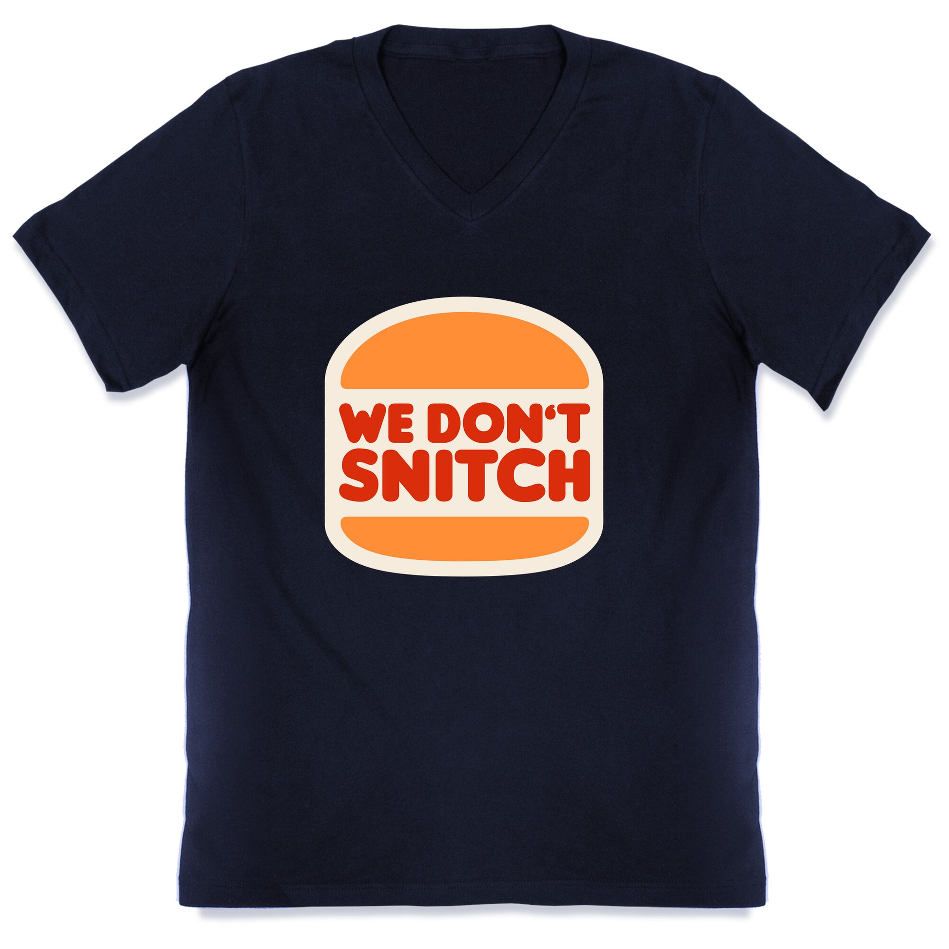 BK We Dont Snitch Luigi Mangione V-Neck