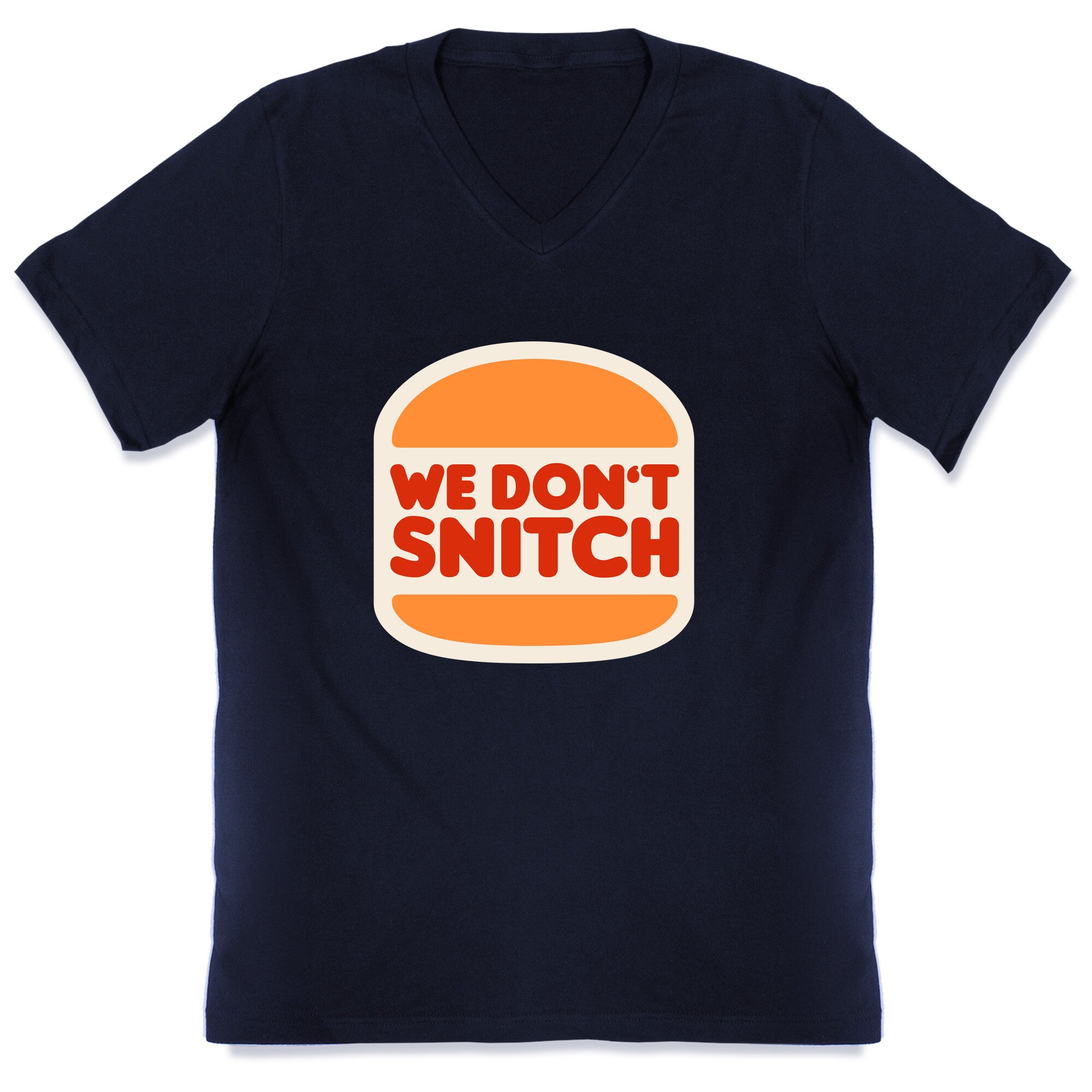 BK We Dont Snitch Luigi Mangione V-Neck
