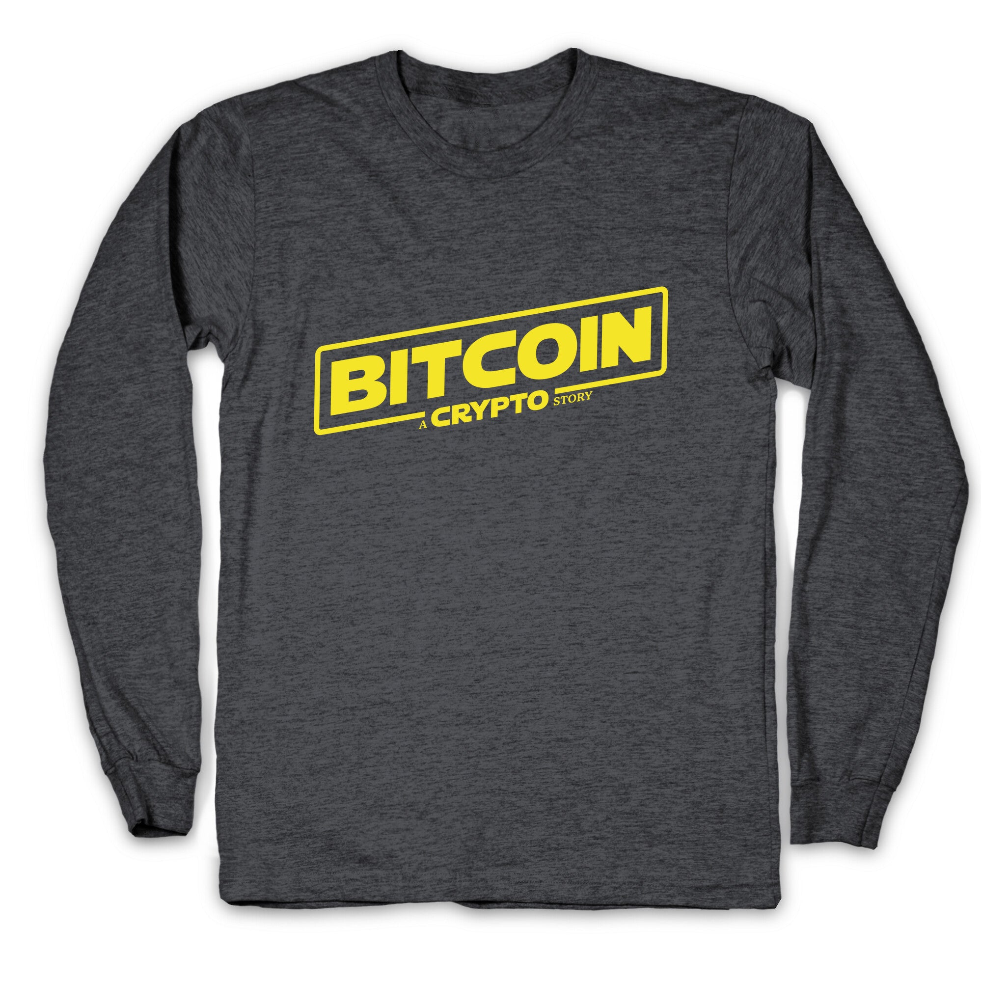 Bitcoin Crypto Longsleeve Tee