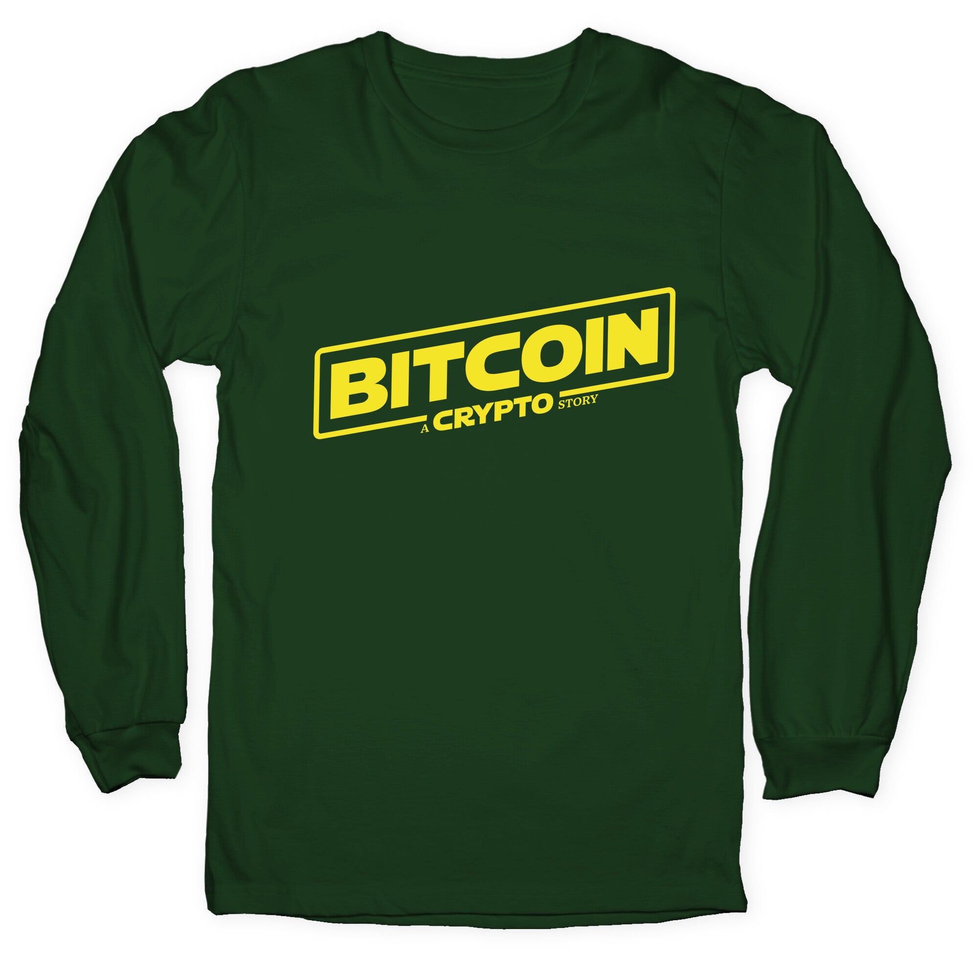 Bitcoin Crypto Longsleeve Tee