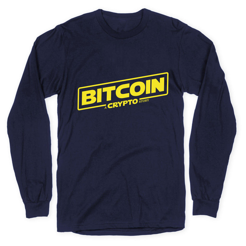 Bitcoin Crypto Longsleeve Tee