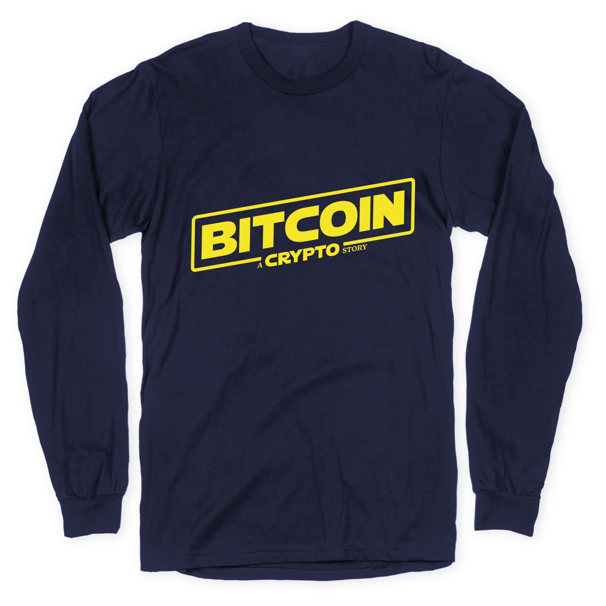 Bitcoin Crypto Longsleeve Tee