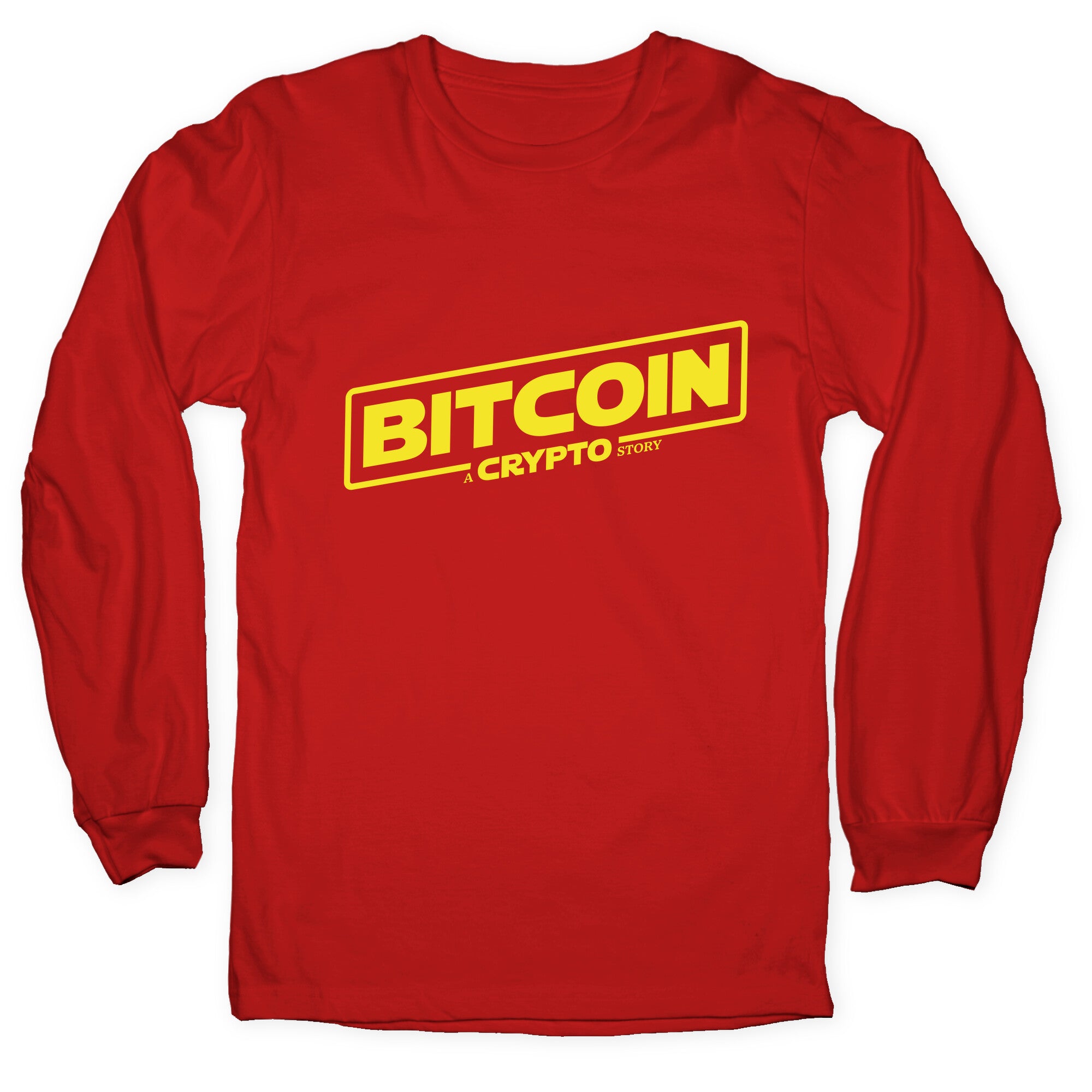 Bitcoin Crypto Longsleeve Tee