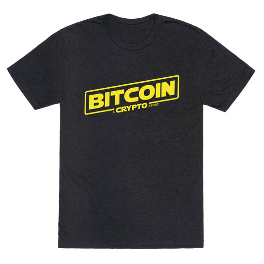 Bitcoin Crypto Unisex Triblend Tee