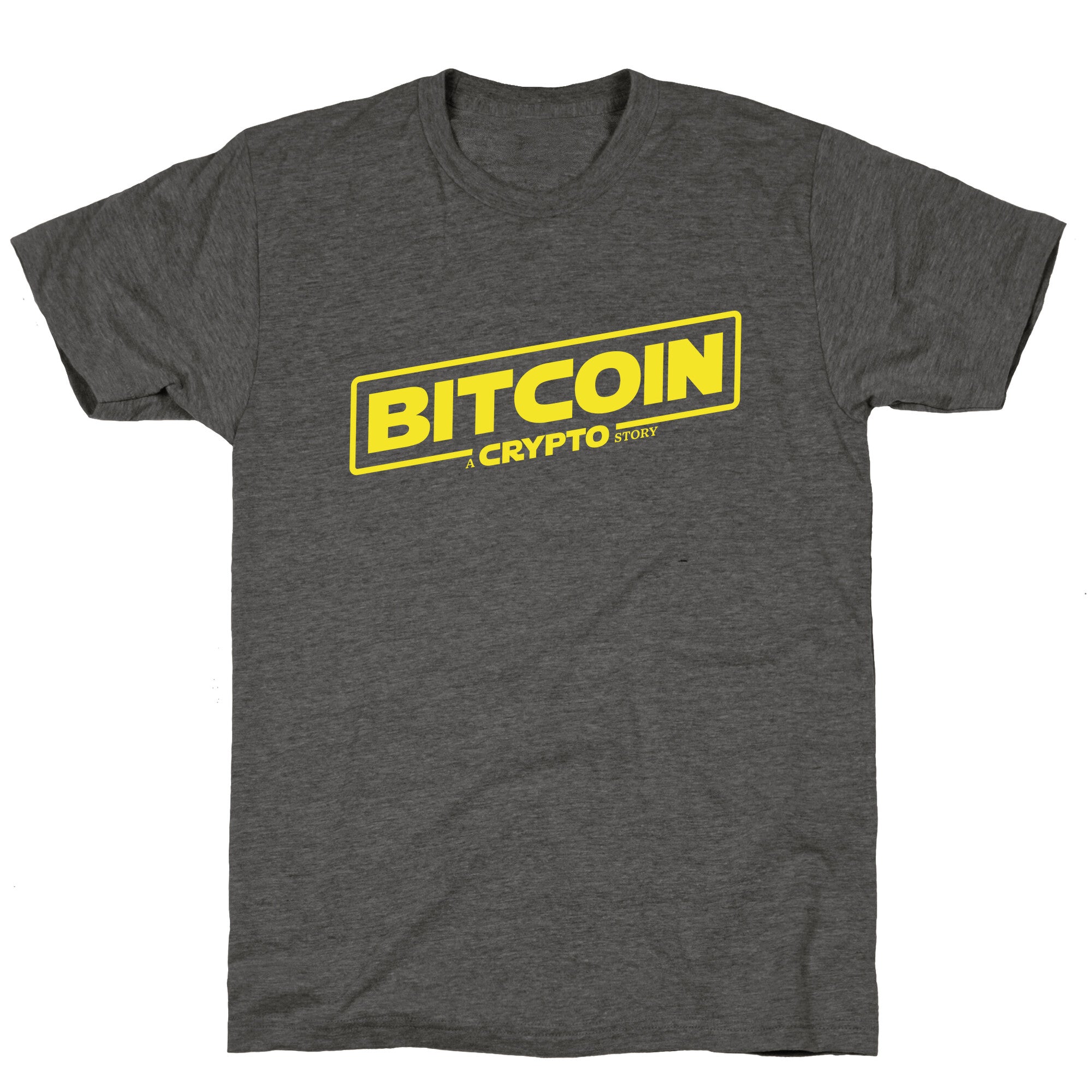 Bitcoin Crypto Unisex Triblend Tee