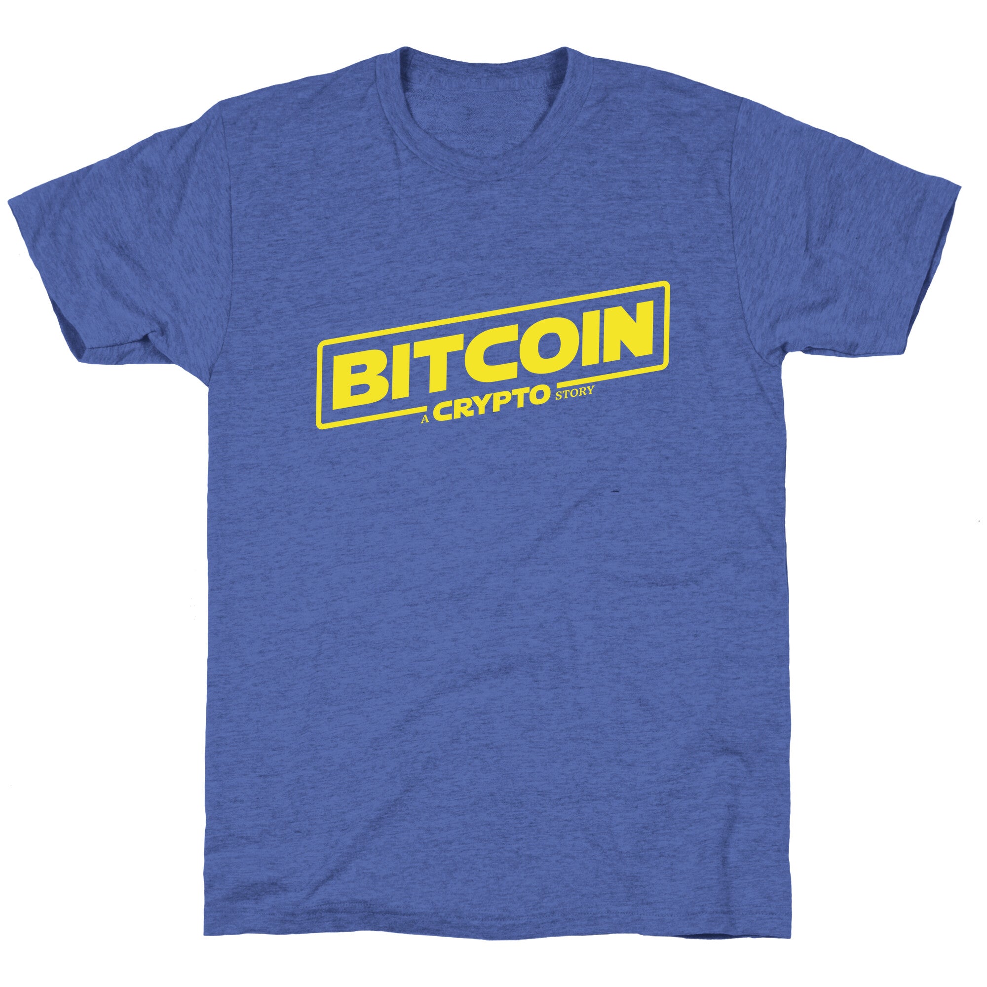 Bitcoin Crypto Unisex Triblend Tee