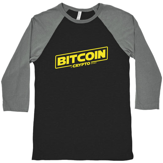 Bitcoin Crypto Baseball Tee