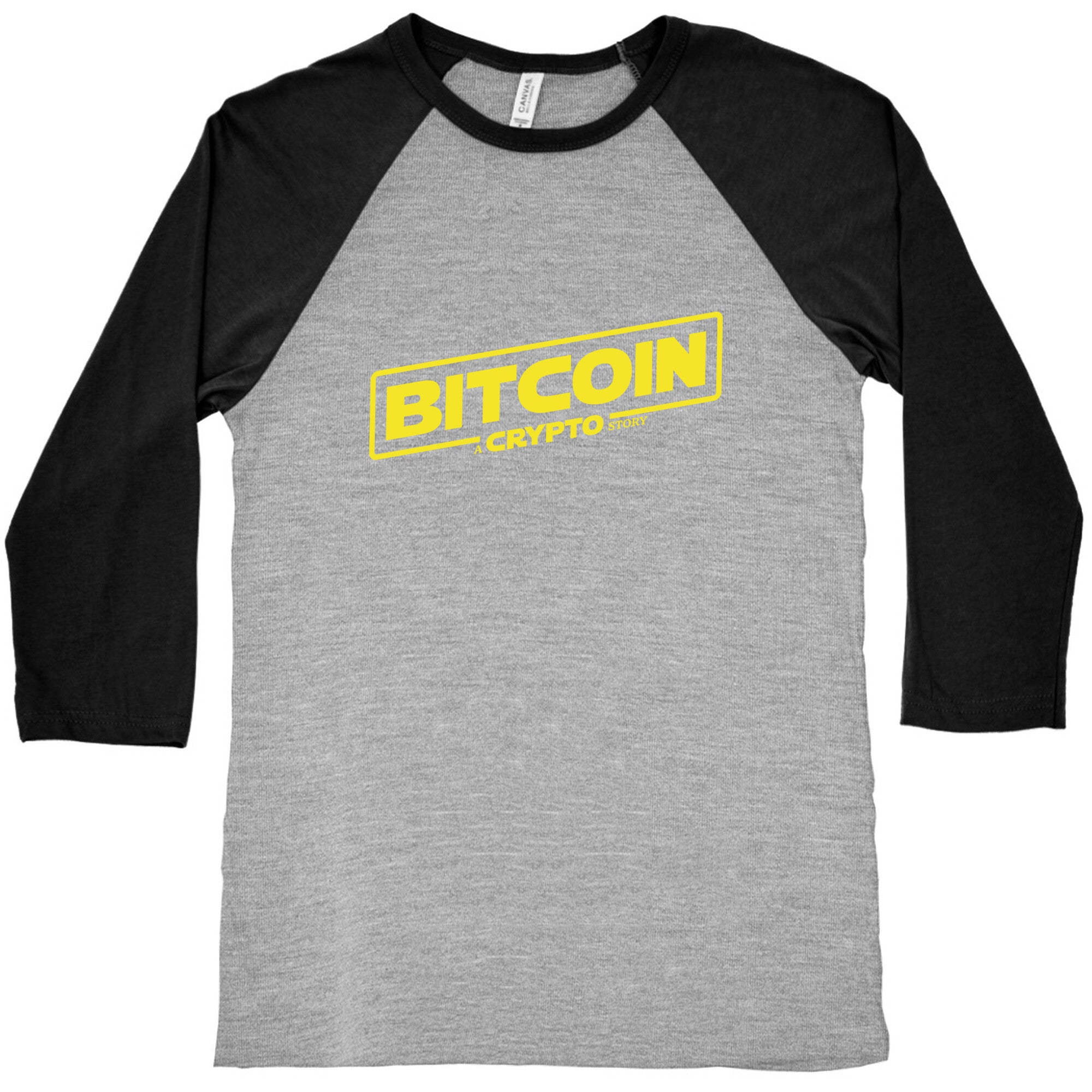 Bitcoin Crypto Baseball Tee