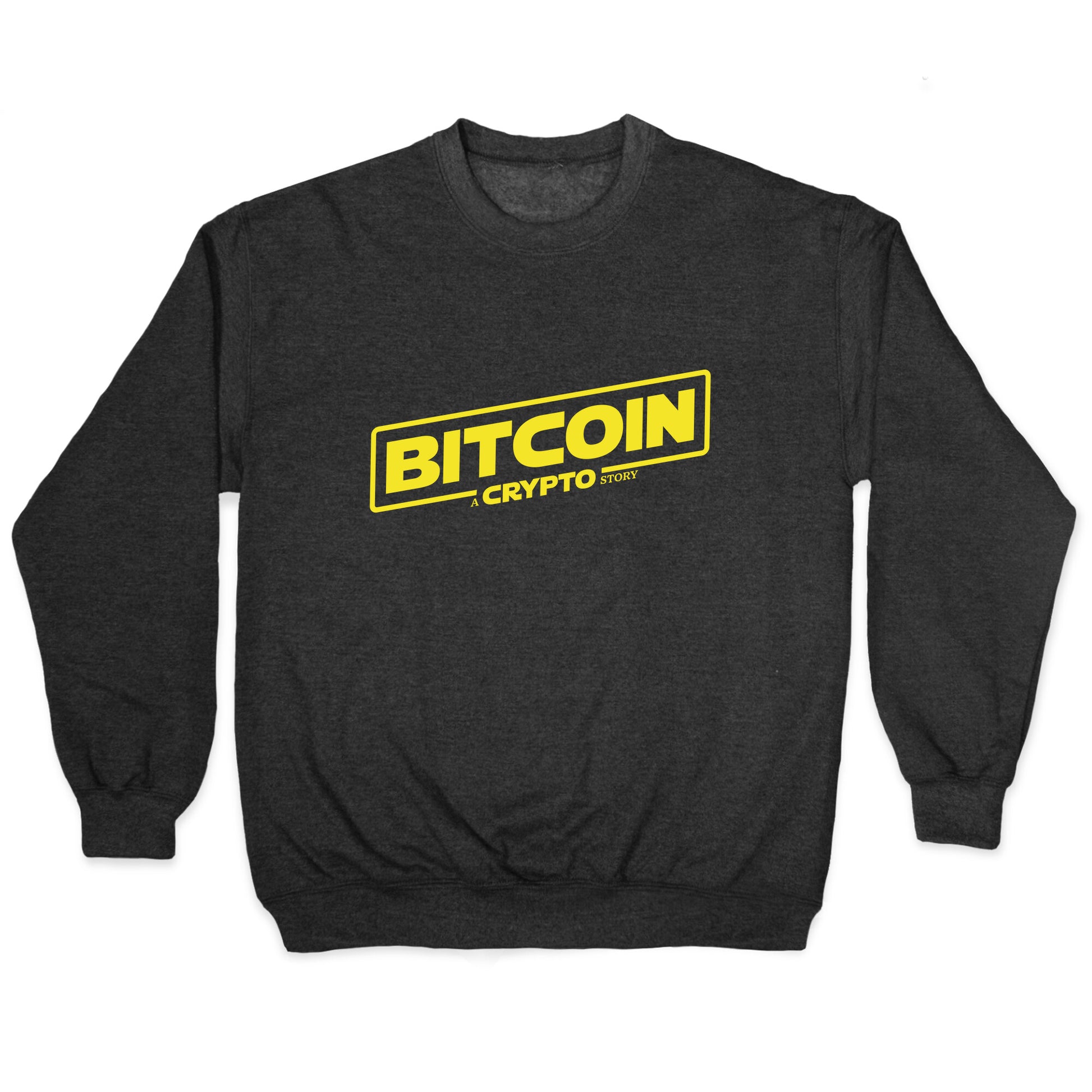 Bitcoin Crypto Crewneck Sweatshirt