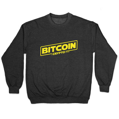 Bitcoin Crypto Crewneck Sweatshirt