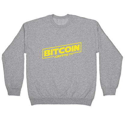 Bitcoin Crypto Crewneck Sweatshirt