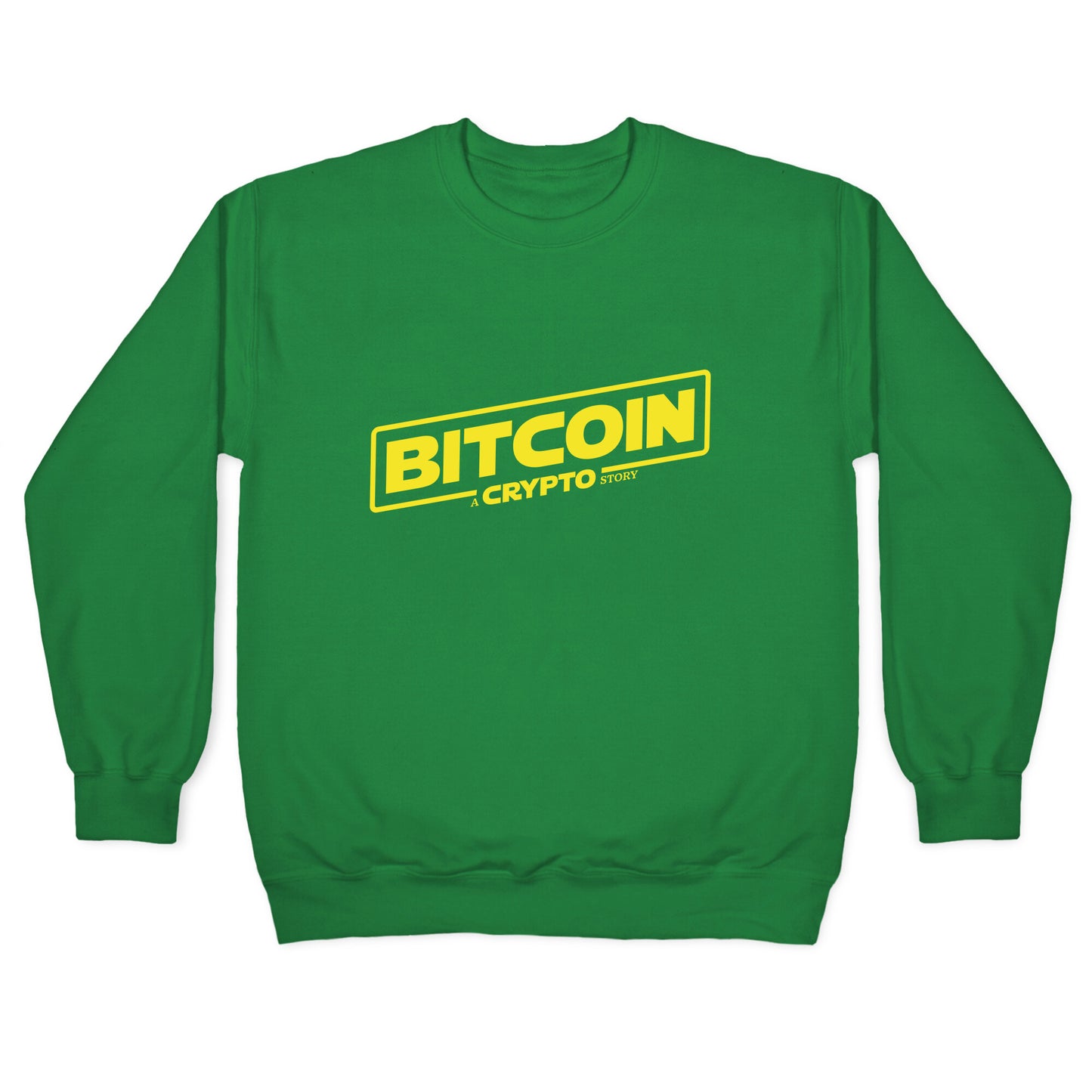 Bitcoin Crypto Crewneck Sweatshirt