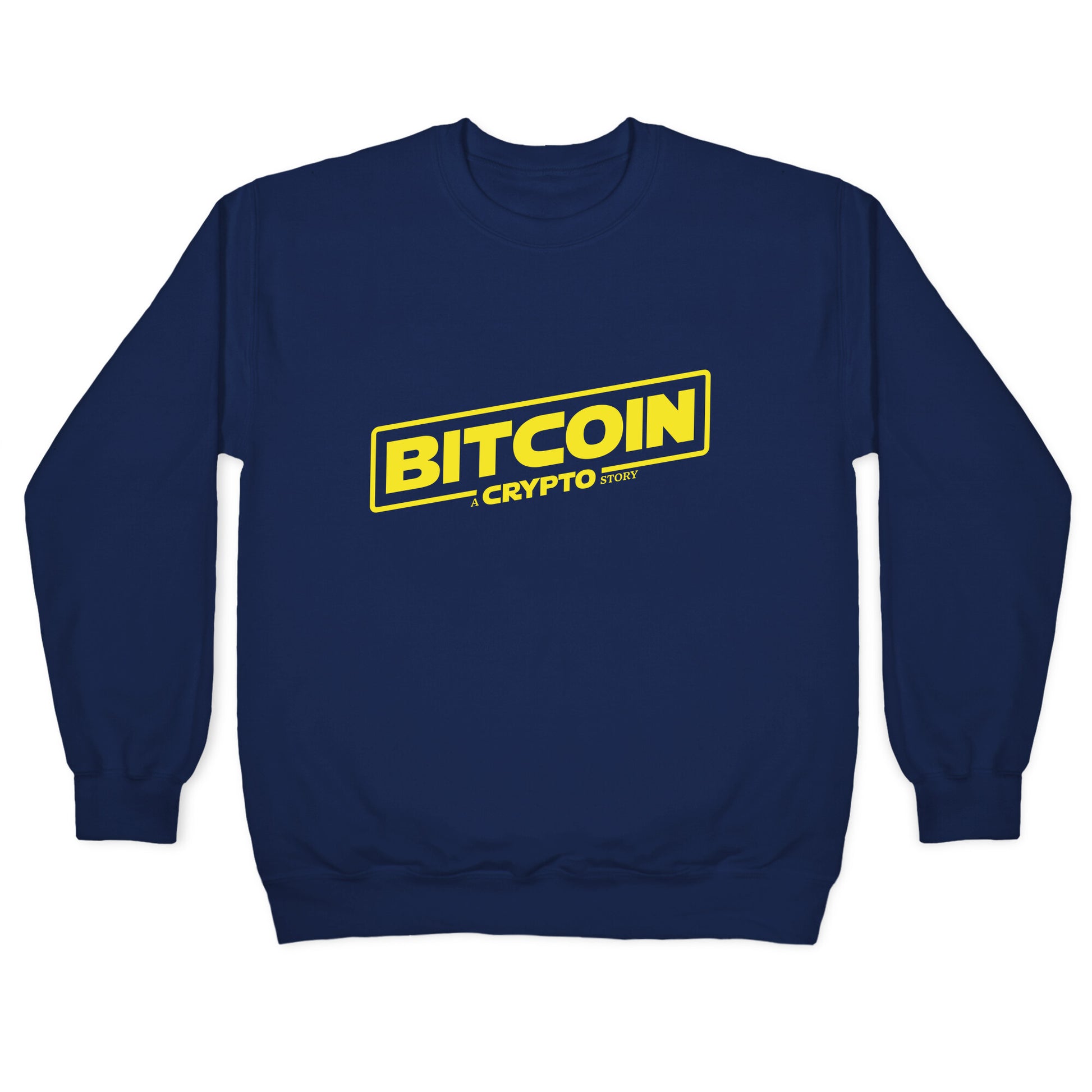 Bitcoin Crypto Crewneck Sweatshirt
